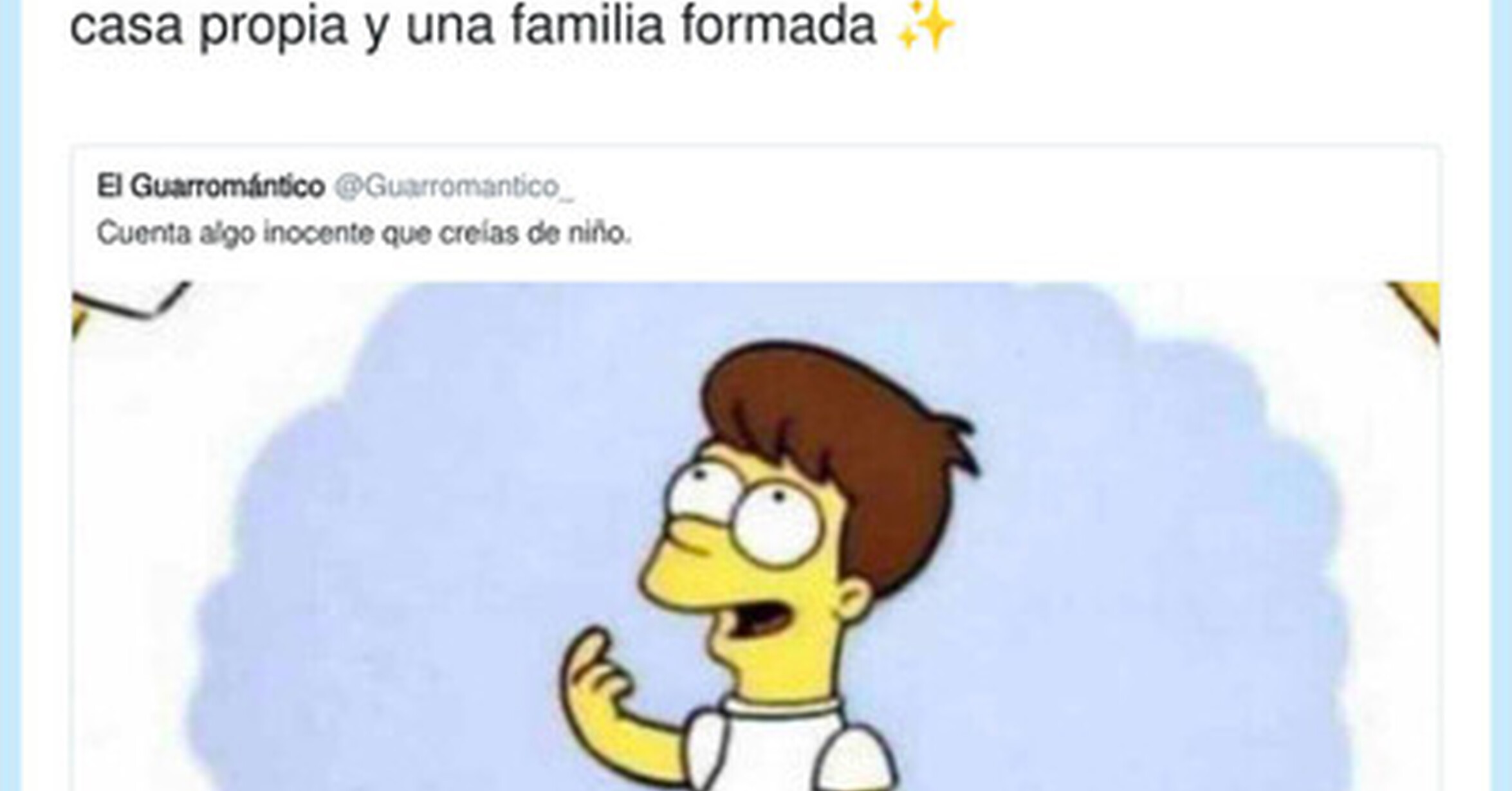 Cosas inocentes que creías de niño, por @gianedage