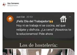 Enlace a Los de la hostelería son los que más pillan los días fiesta, por @soycamarero