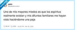 Enlace a Espíritus traumatizados, por @pablofernandxz