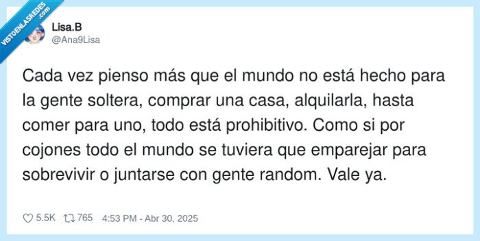 alquiler,prohibitivo,sobrevivir,emparejar,juntarse,solteros