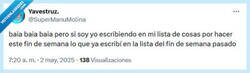 Enlace a Una semana más por @supermanumolina