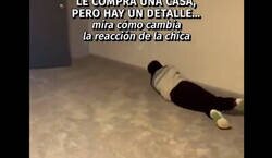 Enlace a Un hombre compra una casa y su pareja salta de alegría hasta que se entera de la verdad