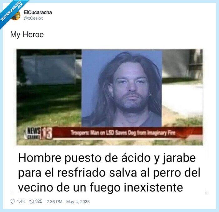 heroe,puesto,salvación,perro,fuego,inexistente