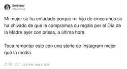 Enlace a Las stories para el día de la madre no fallan, es lo que hacen todos los tontos, por @Serthand