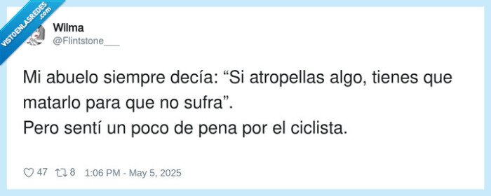 atropellar,ciclista,sufrir,matar