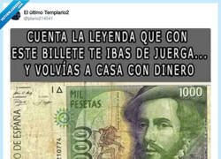 Enlace a A los que conocieron el billete, ¿es cierta la leyenda?, por @plario214541