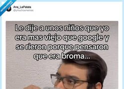 Enlace a Lo admito, soy más viejo que Google