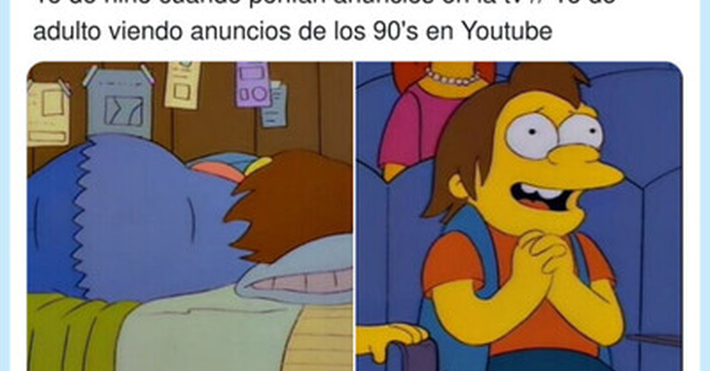 Yo también me emociono con los anuncios retro de los 90, por @Supertramp9713