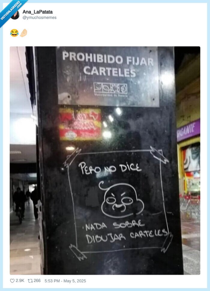 dibujar carteles,poste,fijar,prohibido