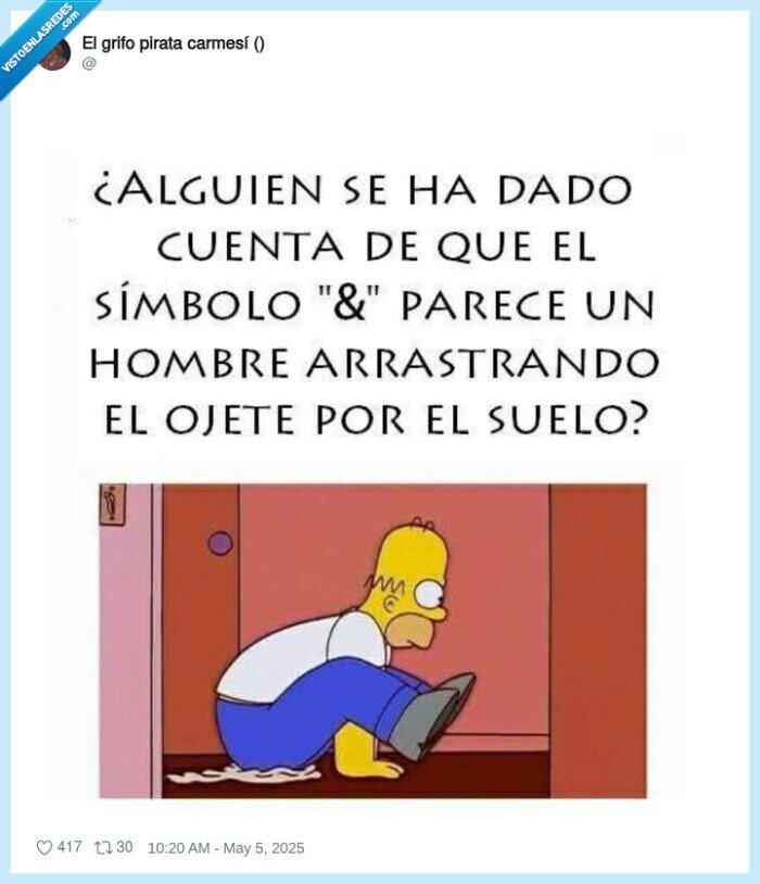 ampersand,homer,andar,culo,&