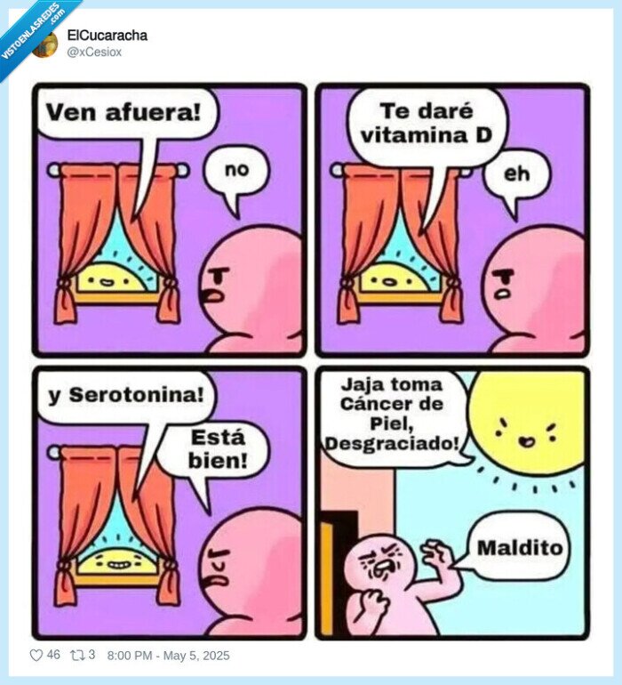 traidor,sol,vitamina D,serotonina,cancer