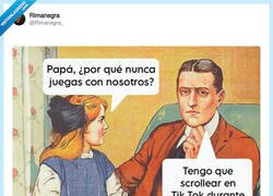 Enlace a Los padres de hoy en día, por @Rimanegra_