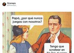 Enlace a Los padres de hoy en día, por @Rimanegra_