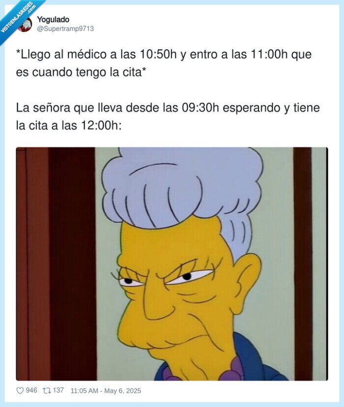 esperando,señora,médico,cuando