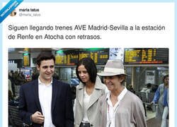 Enlace a El AVE siempre llega con retrasos, por @maria_tatus