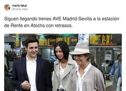 Enlace a El AVE siempre llega con retrasos, por @maria_tatus