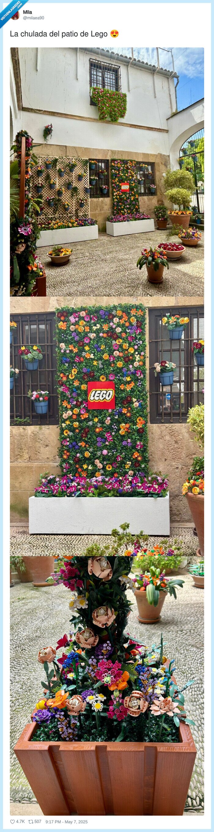 chulada,patio,lego