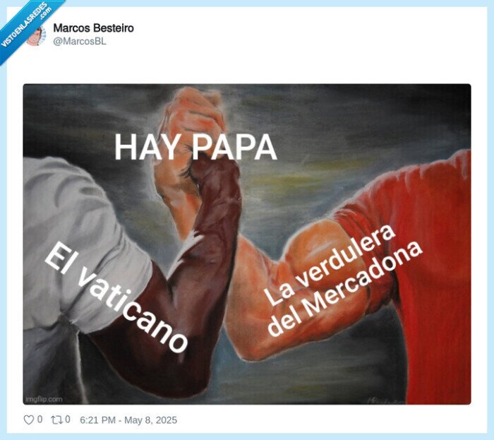 fumata blanca,papa,decisión,verdulera,mercadona