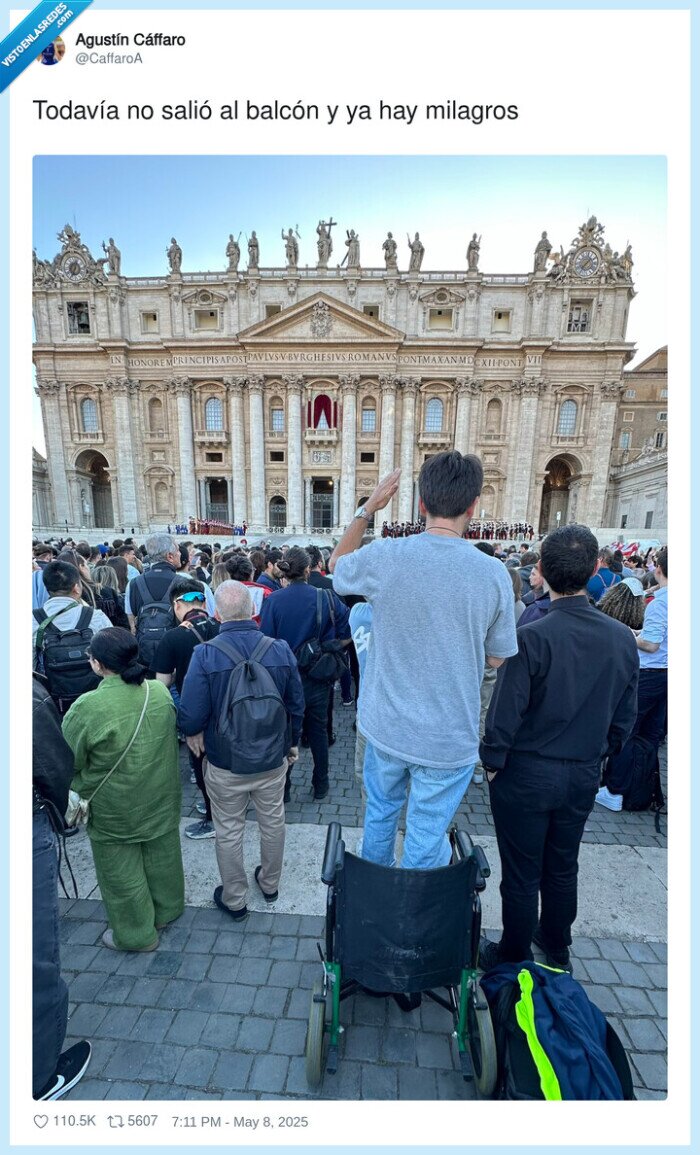 milagros,vaticano,silla de ruedas