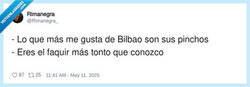Enlace a Los pinchos de Bilbao, por @Rimanegra_