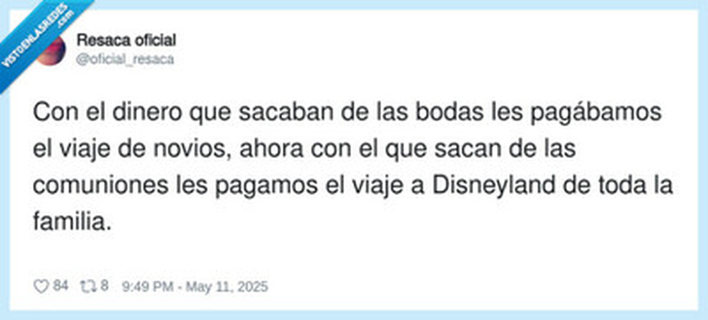 La realidad es ésta, por @oficial_resaca