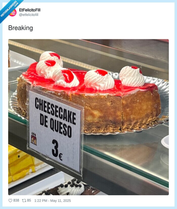 pastel de queso,cheesecake