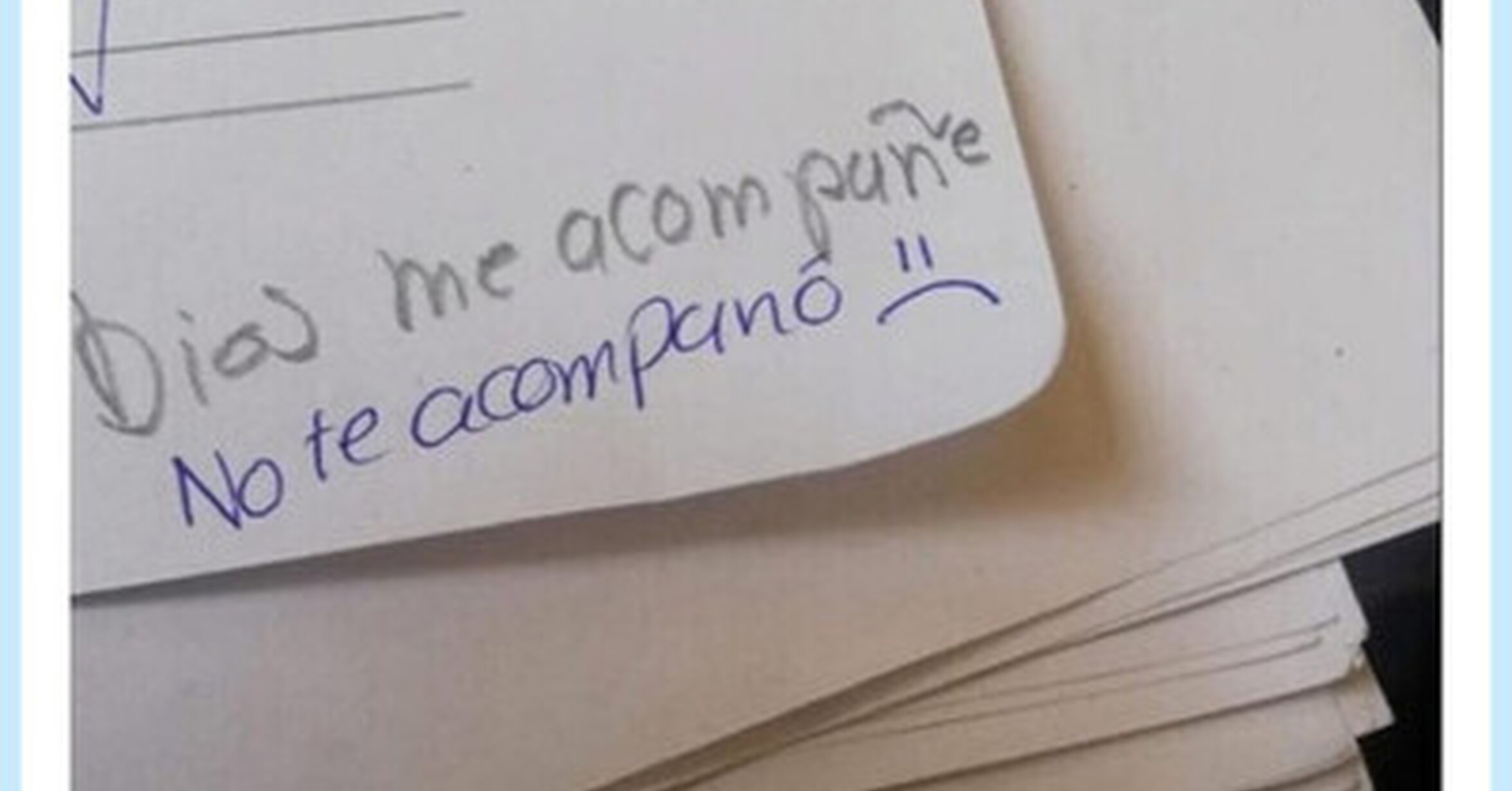 Final triste, por @avcapu
