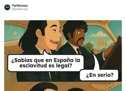 Enlace a Esclavitud en España, por @partitocrazy