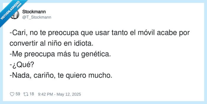 genética,cariño,preocupar,idiota