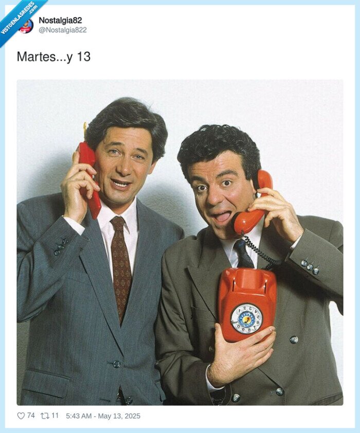 martes y trece,humoristas,viejo,90