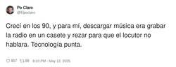 Enlace a No tenías ni una canción entera, por @Elpoclaro