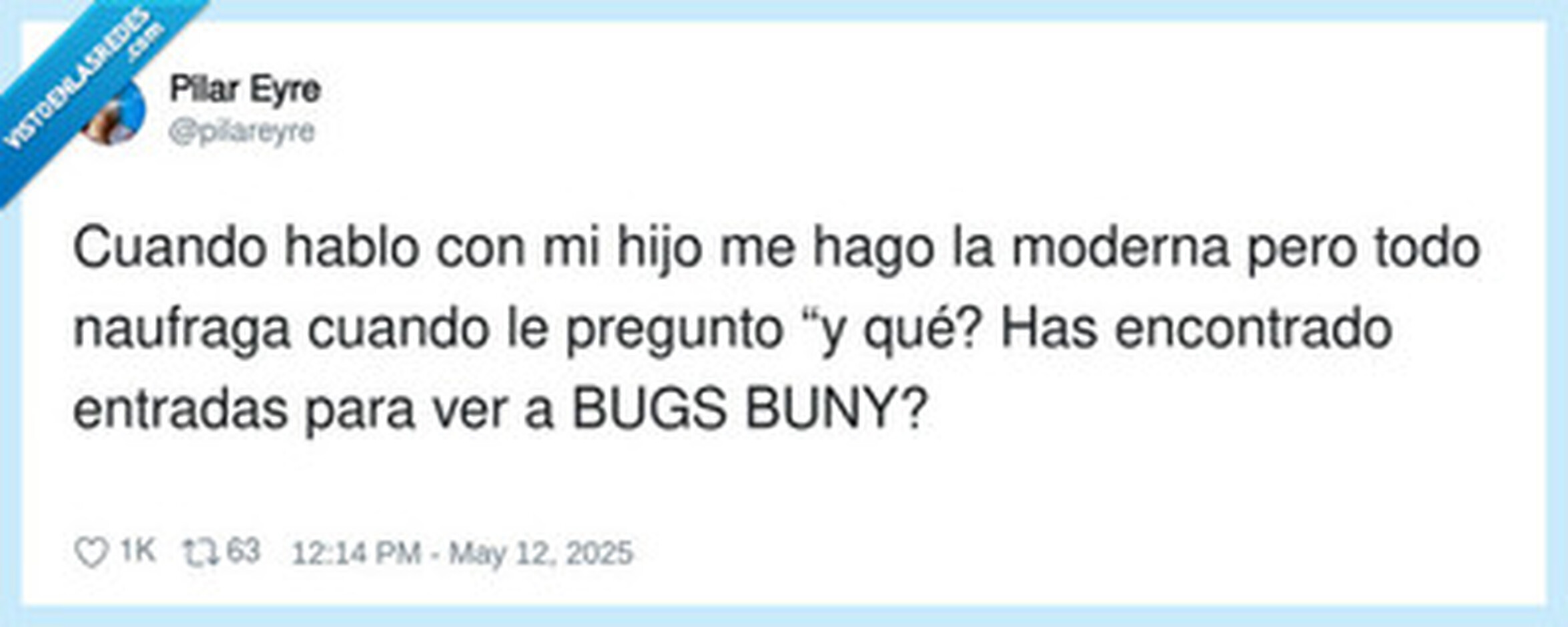 Creo que Bugs Bunny canta mejor, por @pilareyre