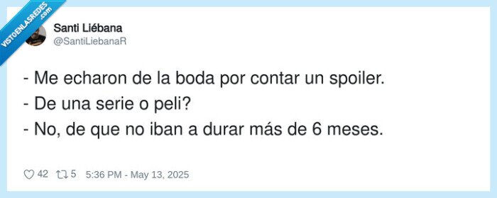 durar,bodas,echar,spoiler