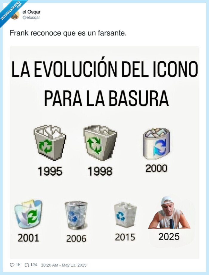 farsante,frank cuesta,sí o no,basura