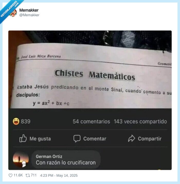chistes matemáticos,predicar,jesus