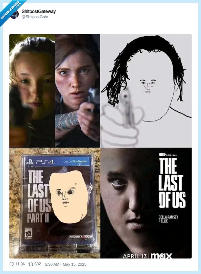 TLOS,actriz,ellie,juego,bella ramsey