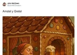 Enlace a Amstel y Gretel, por @JohnMcClanebcn