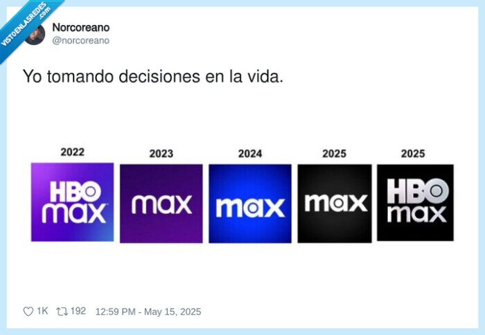 decisiones,cambiar,nombre,hbo max,max