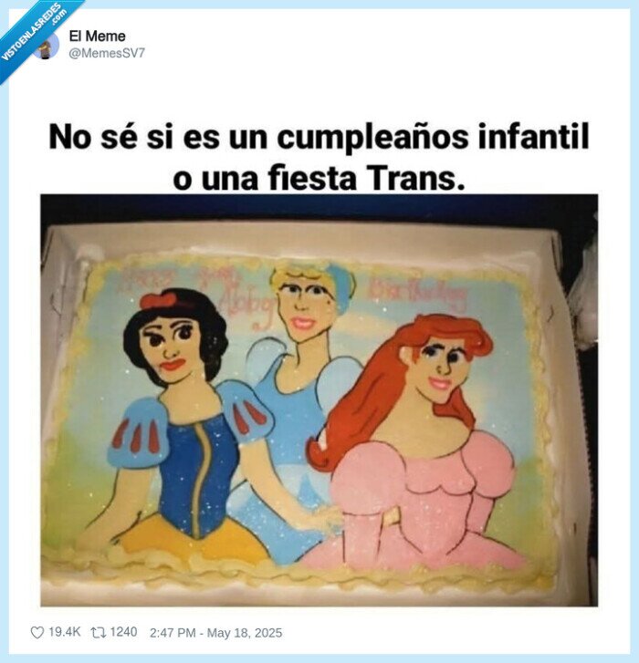tarta,fiesta trans,infantil