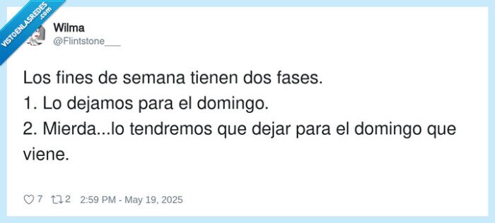 dejar,cosas,domingo,semana