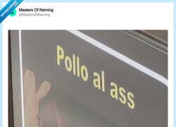 Enlace a Pollo al ass, por @MastersOfNaming