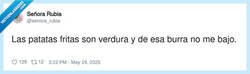Enlace a Fritas pero verdura, por @senora_rubia