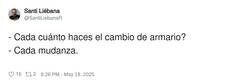Enlace a Como yo, que voy vestido igual todo el año, con más o menos capas, por @SantiLiebanaR