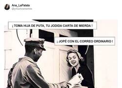 Enlace a Correo ordinario, por @ymuchosmemes