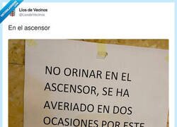 Enlace a Hay gente que llega bien apurada a casa, por @LiosdeVecinos