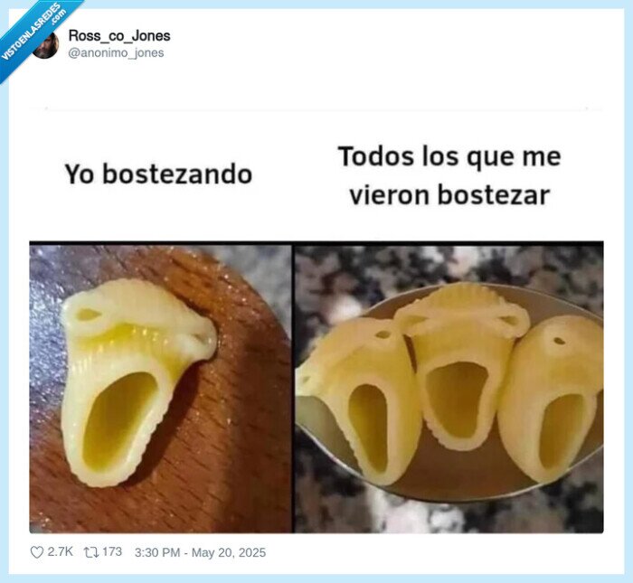 pasta,bostezo