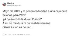 Enlace a Así como yo, me duran un fin de semana y gracias, por @ManinaHarley137