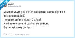 Enlace a Así como yo, me duran un fin de semana y gracias, por @ManinaHarley137