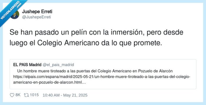 inmersión,americano,colegio,disparos