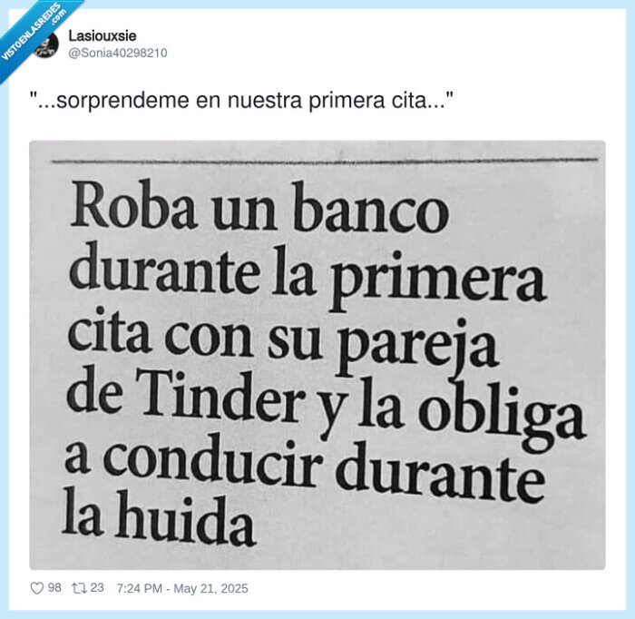 tinder,cita,robar,banco